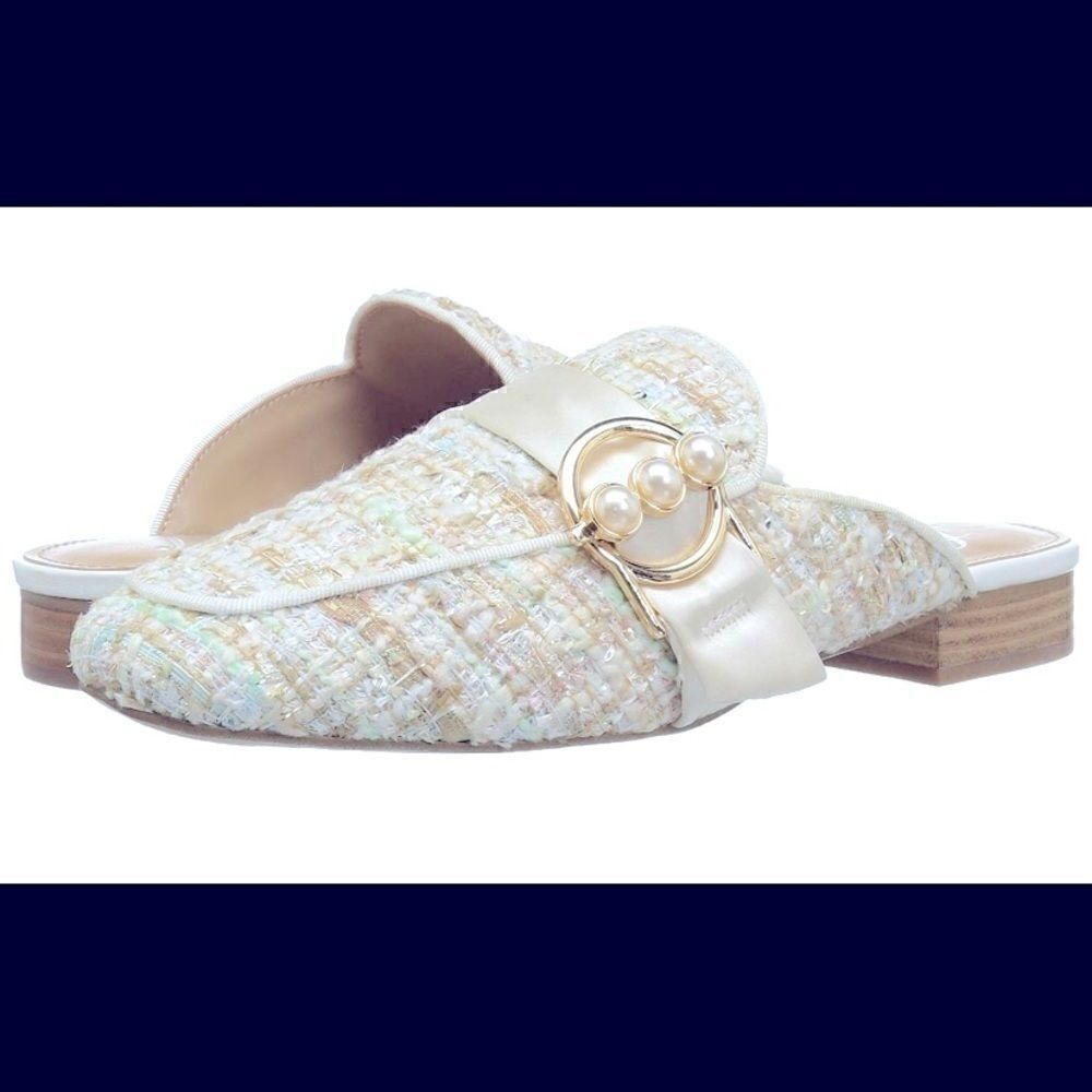 🎀The Fix Dafnee Loafers slide with Pearl Size:9